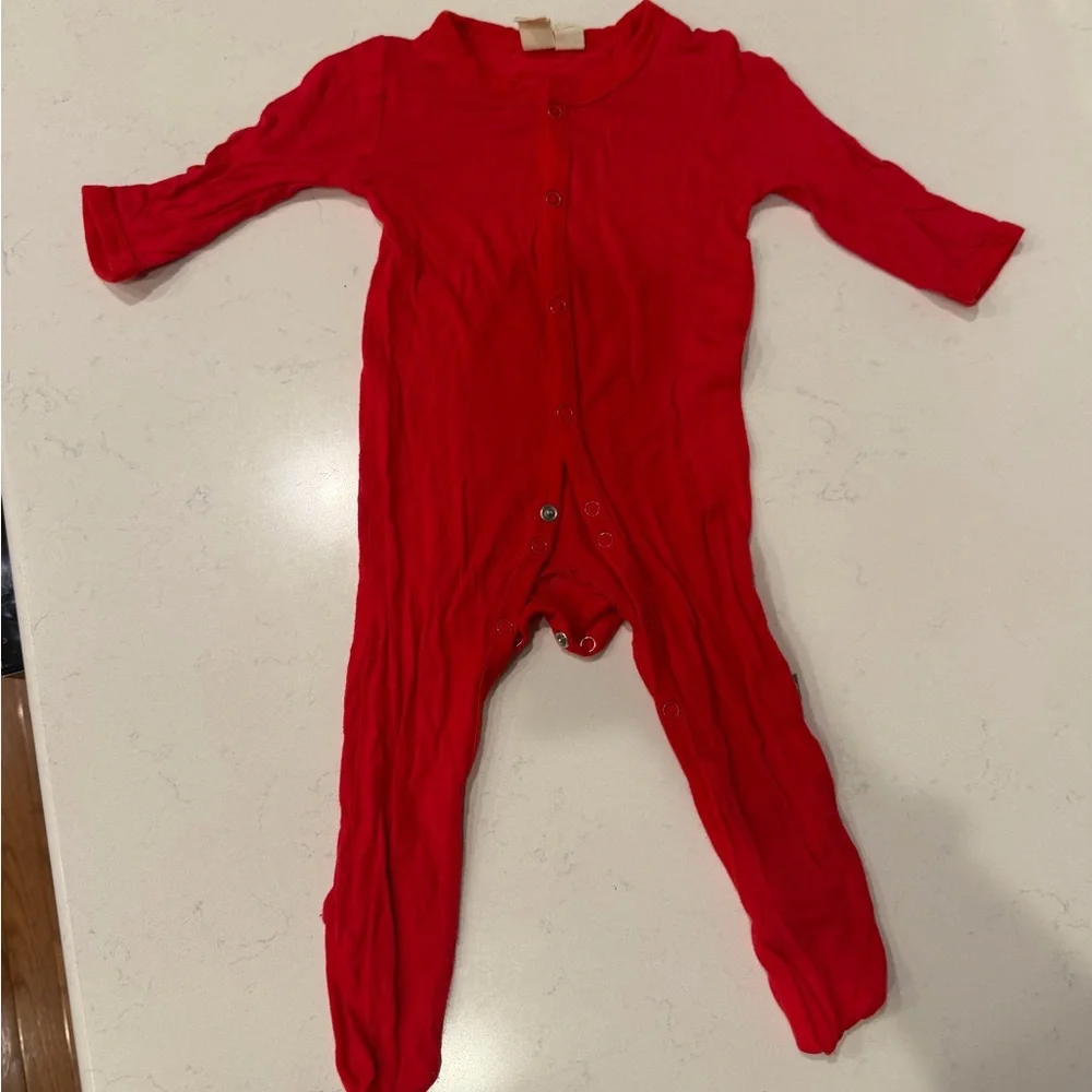 Kyte BABY red onesie (two available)